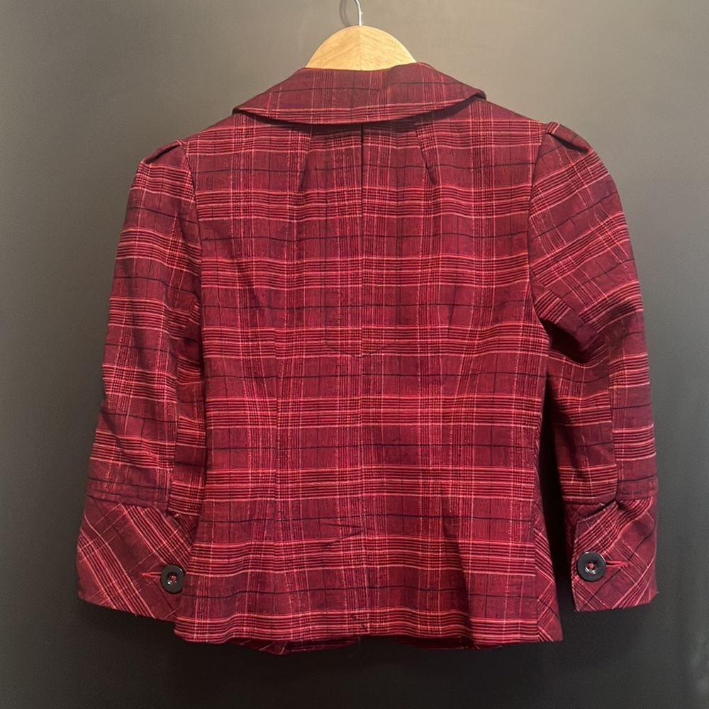 GO International x Target Plaid Shrunken Blazer - Picture 5 of 7